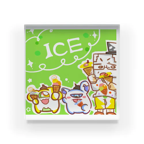 ice！ アクリルブロック