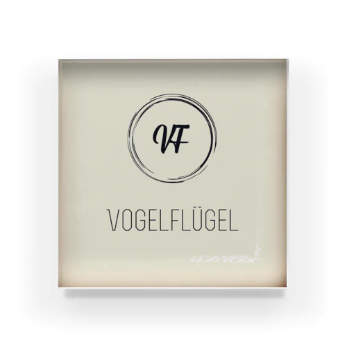 VOGELFLÜGEL Acrylic Block