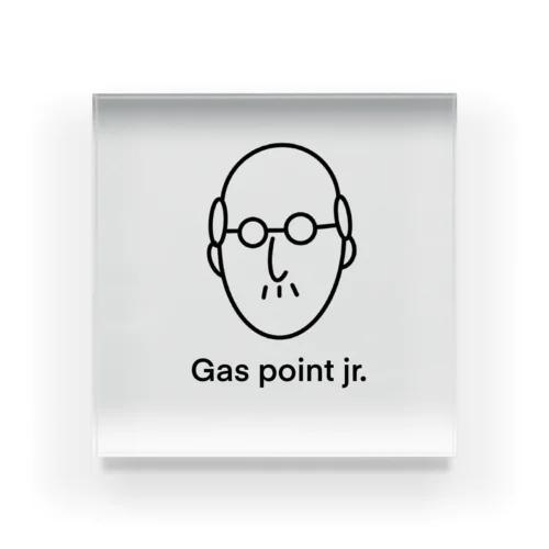 Gas point jr アクリルブロック