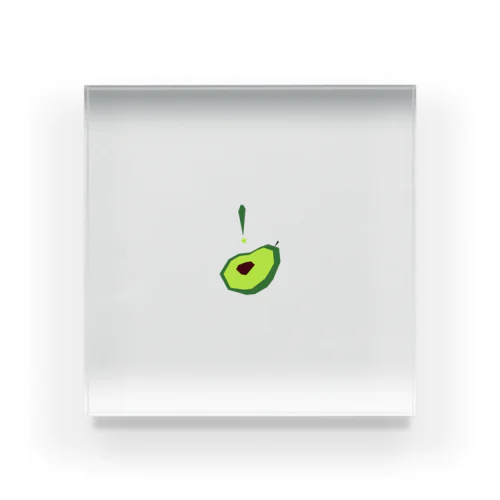 OH！AVOCADO Acrylic Block