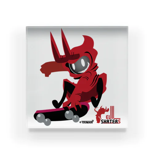 EVIL SKATERS1 Acrylic Block