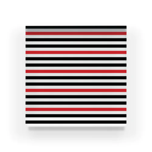 B x W x R stripe アクリルブロック