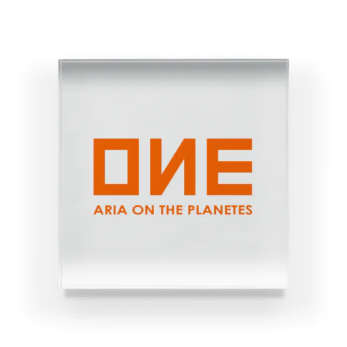 OИE - ARIA ON THE PLANETES - (Ocean Network Express風) Acrylic Block