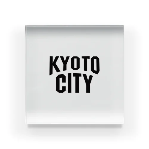 京都　KYOTO　キョウトシティ Acrylic Block