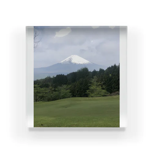 mt.fuji アクリルブロック