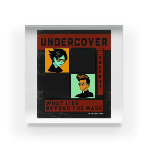 Undercover (RETRO) - アンダーカバー（レトロ） Acrylic Block