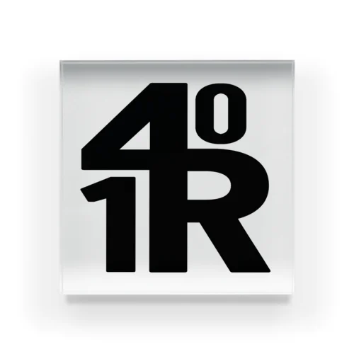 40R1 アクリルブロック