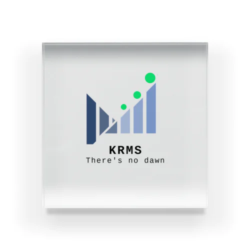 KRMSロゴ4 Acrylic Block