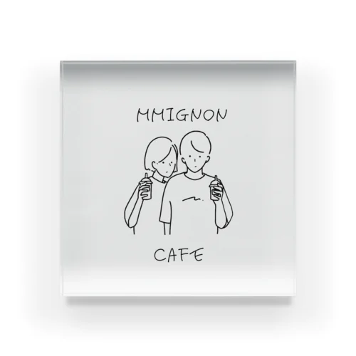 mmignoncafe 아크릴 블럭