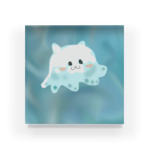 猫クラゲ Acrylic Block