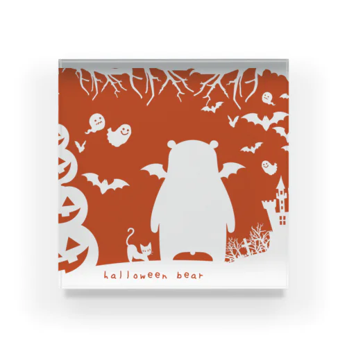 ハロウィンベア Acrylic Block