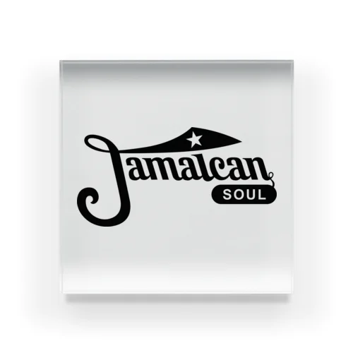 Jamaican Soul BLACK アクリルブロック