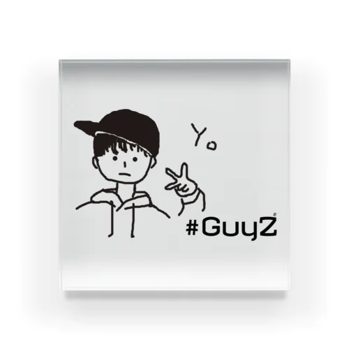 #GuyZ×ラッパー Acrylic Block