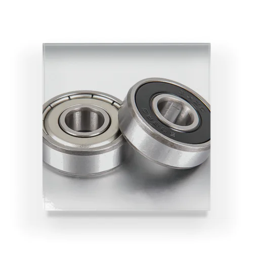 Low Noise Flexibility Deep Groove Bearings 608 zz 2rs For Uav And Robot  Acrylic Block