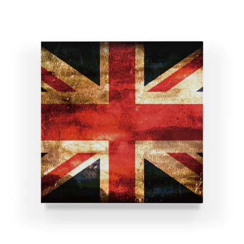 GRUNGE-flag_UK アクリルブロック