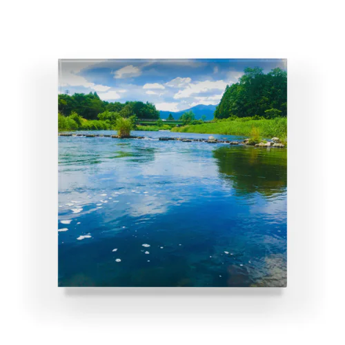 荒川(in栃木) Acrylic Block