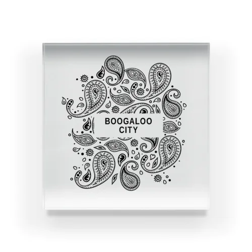 BOOGALOO CITY Acrylic Block