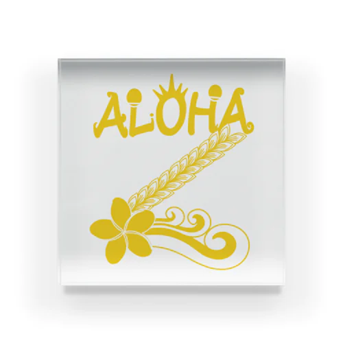 Z★ALOHA アクリルブロック