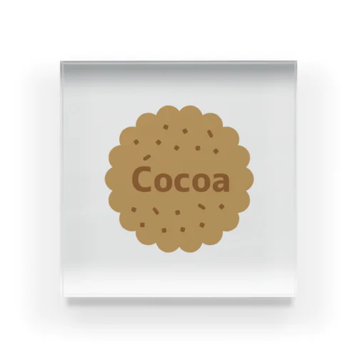 Cocoa アクリルブロック（クッキー） アクリルブロック