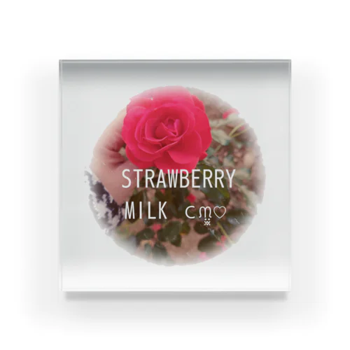 STRAWBERRYMILK Acrylic Block