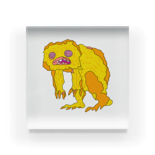 depressed yeti (tired) Acrylic Block