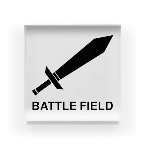 BATTLE FIELD Acrylic Block