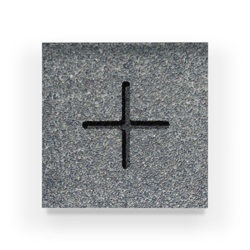 三角点(真上) Acrylic Block