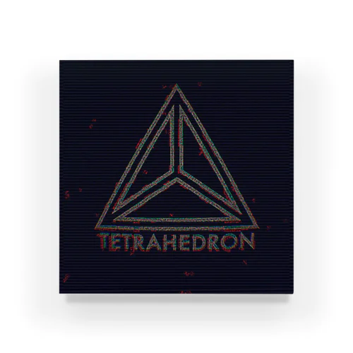 【THETRAHEDRON】noise Acrylic Block