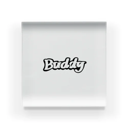 Buddy Original ロゴ アクリルブロック