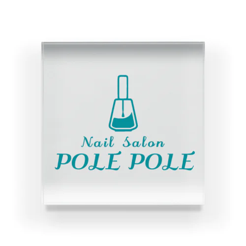 POLE POLE #2 Acrylic Block