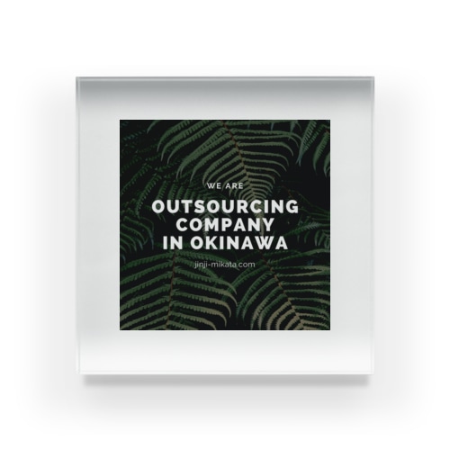 INTRODUCTION_GREEN Acrylic Block