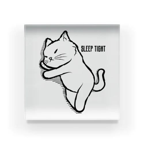 sleep tight Acrylic Block