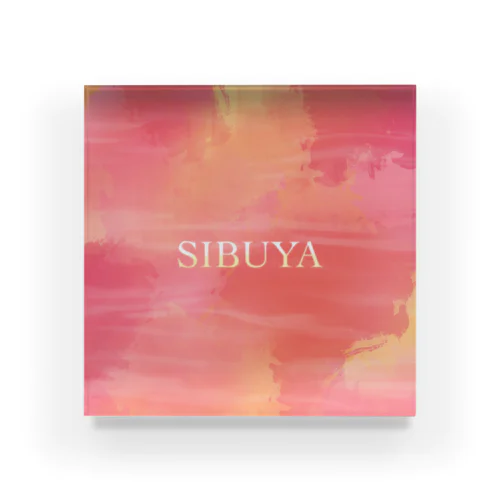 SIBUYA  Acrylic Block