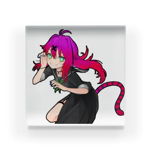 はるらるる(背景なし) Acrylic Block