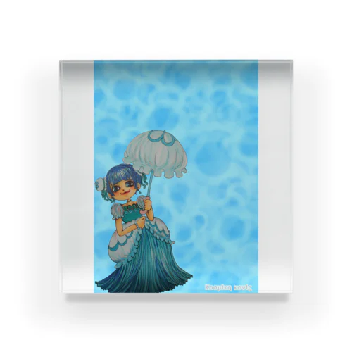 クラゲお嬢･水面 Acrylic Block