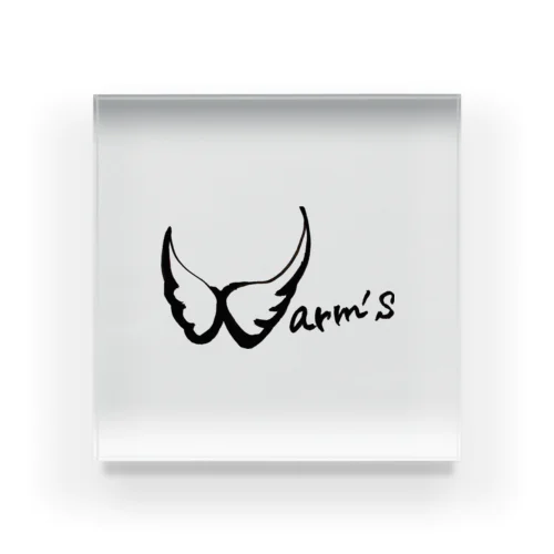 warmsグッズ Acrylic Block