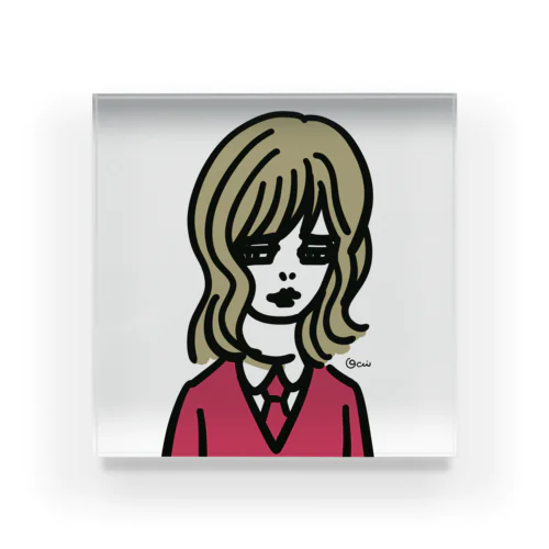 Ennui Store Staff "Claudia" Acrylic Block