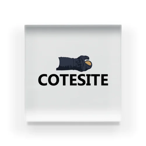 【COTESITE】小手して! アクリルブロック