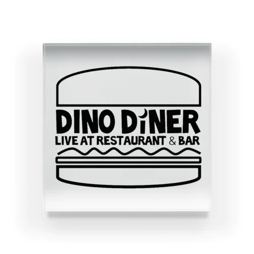 DINODINER Acrylic Block