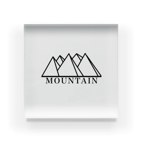  MOUNTAIN2 アクリルブロック