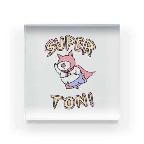 SUPER★TON!! Acrylic Block
