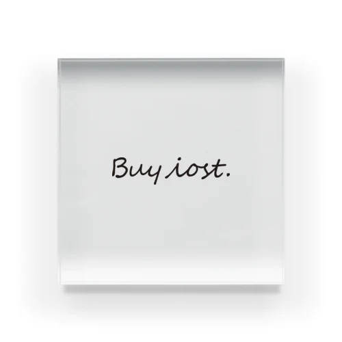 Buy IOST  BL Acrylic Block