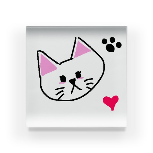 ラブリーにゃんこ！ Acrylic Block