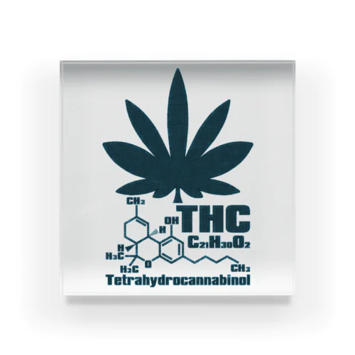 THC Acrylic Block