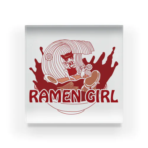 RAMEN GIRL アクリルブロック