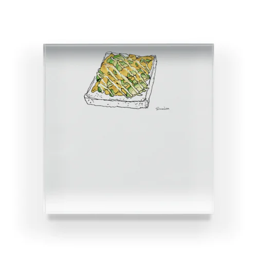 アボカドチーズトースト Acrylic Block