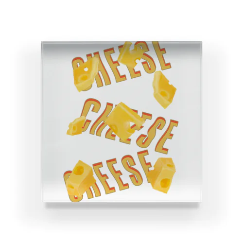 cheese!🧀 アクリルブロック