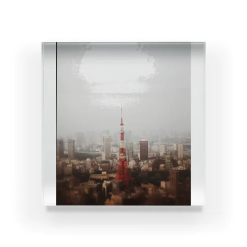 今だから東京タワー Acrylic Block