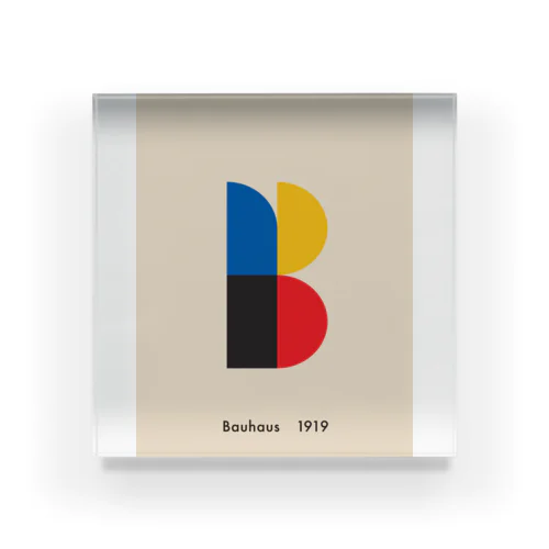 Bauhaus 1919 アクリルブロック