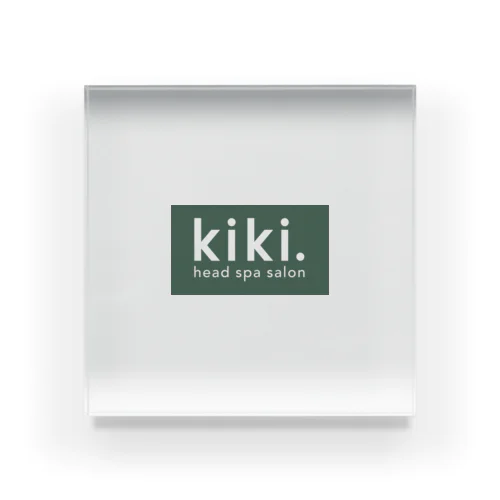 kiki.head spa salon アクリルブロック